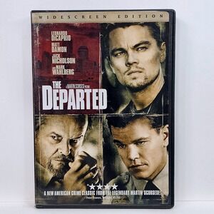 The Departed Widescreen DVD Martin‎ Scorsese DiCaprio Damon Nicholson Wahlberg